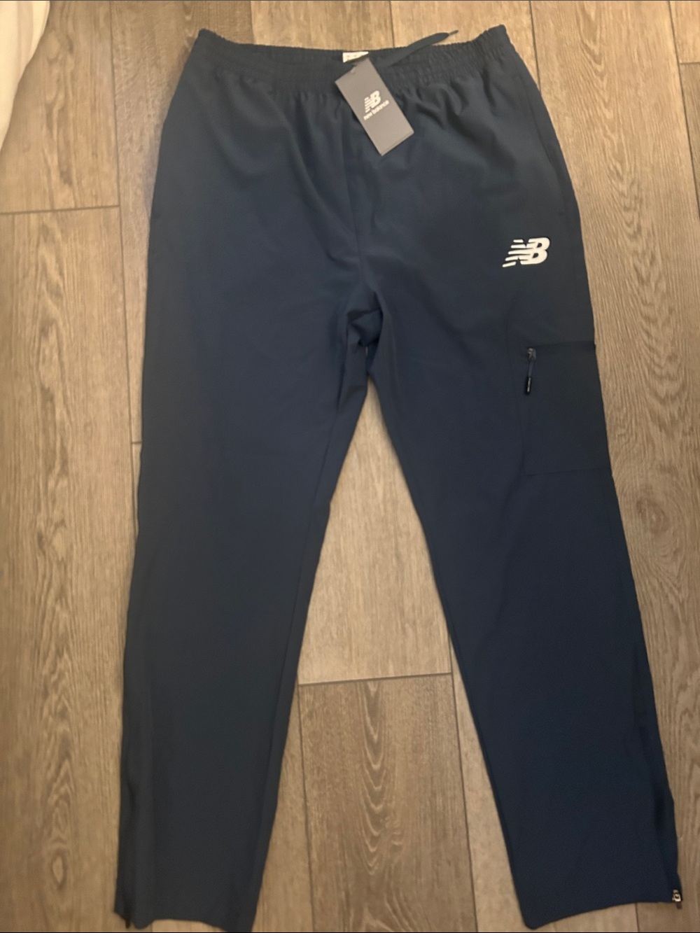 New Balance Men's Dark Navy Athletic Joggers